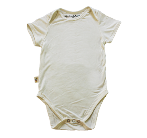 Natural Color Bamboo Onesie